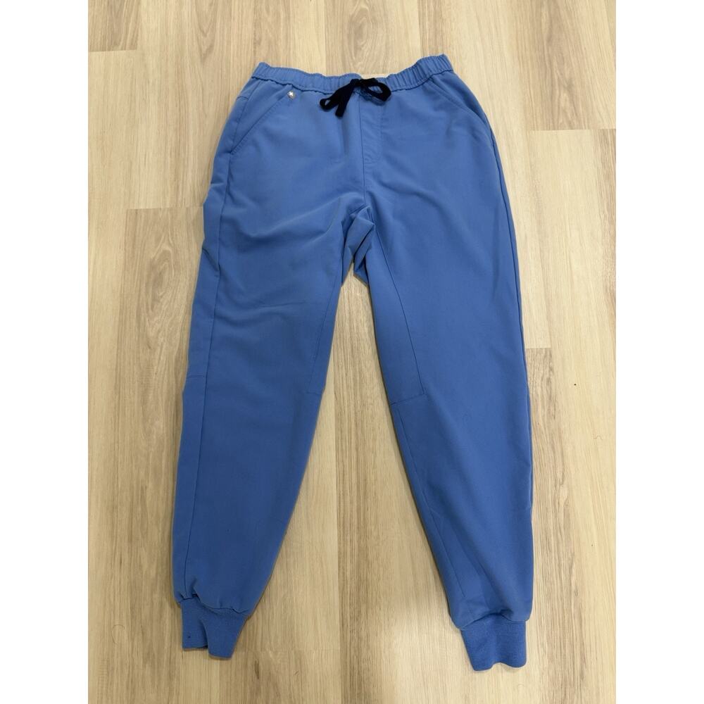 FIGS Men's Tansen Jogger Scrub Pants Size M Ciel Blue Top Size L - Picture 10 of 16